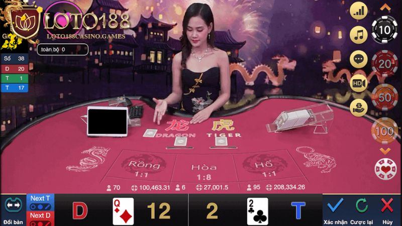Rồng hổ là game casino online chất lượng.